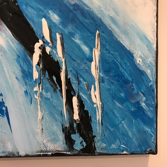 11 x 14” original abstract artwork signed by artist - Picture 5 of 7